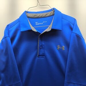 Under Armour Men's Blue Polo Shirt